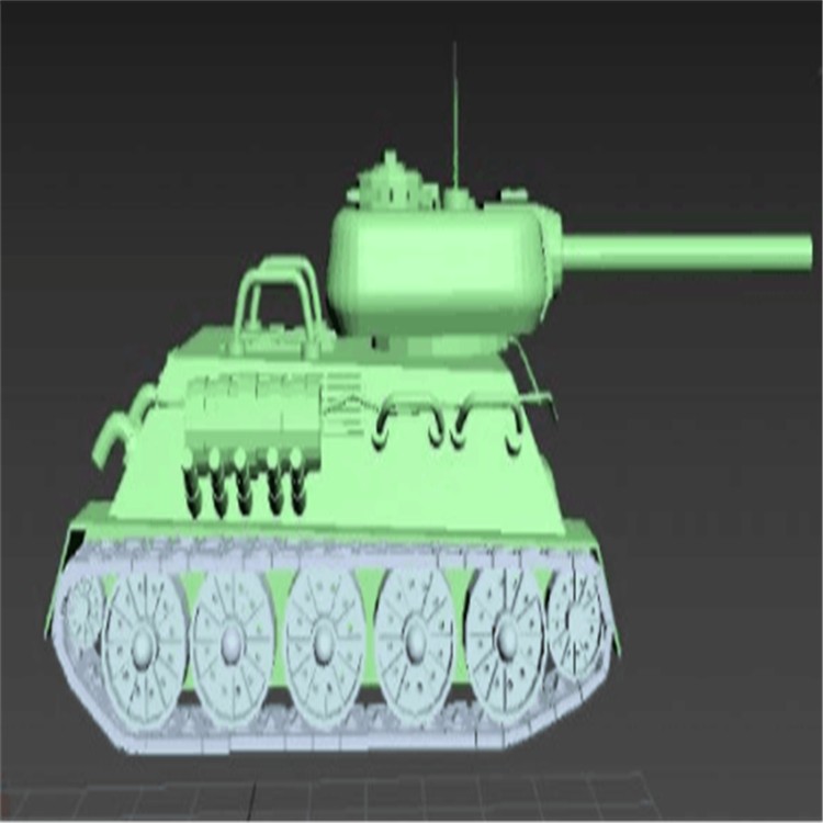 饶平充气军用坦克模型